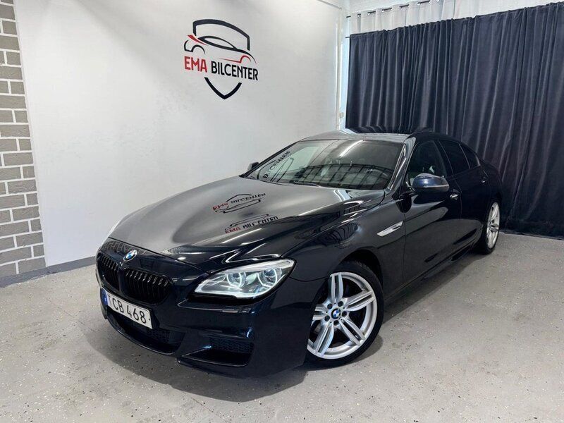 Svart Begagnad 2017 BMW 640 M Sport Sportkupé | 339 900 kr (Marknadspris) - Bild 1/4