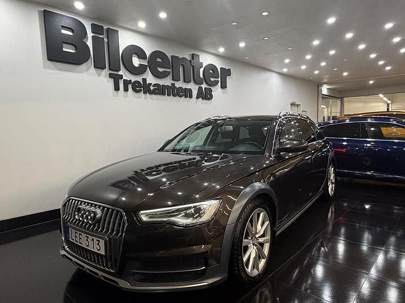 Begagnad Audi A6 Allroad Sport 218 HK (160 kW) 2015 Brun Kombi