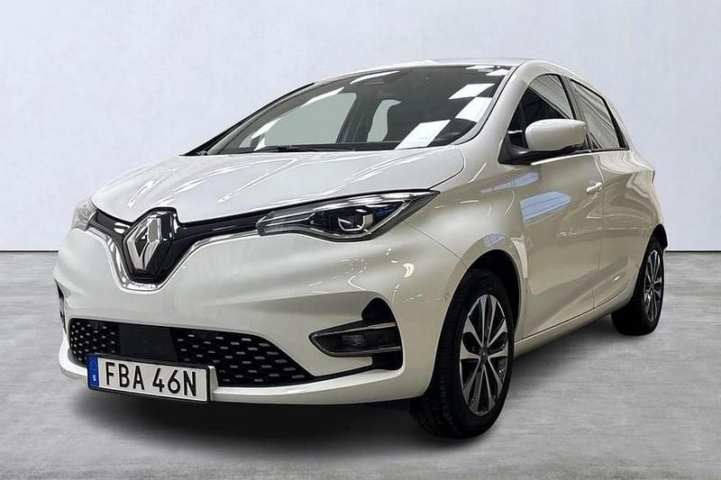 Begagnad Renault Zoe Intens 100 kW (137 HK) 2020 Vit Halvkombi