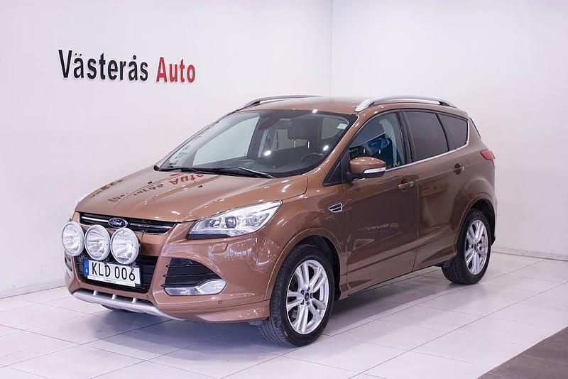 Brun Begagnad 2014 Ford Kuga Titanium SUV | 105 000 kr (Marknadspris) - Bild 1/4