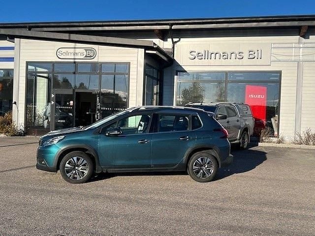 Mörkgrön Begagnad 2018 Peugeot 2008 SUV | 135 000 kr (Marknadspris) - Bild 1/4