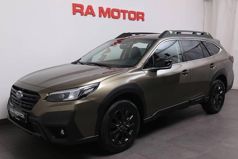 Grön (autumn green) Begagnad 2023 Subaru Outback SUV | 449 900 kr (Bra pris) - Bild 1/4
