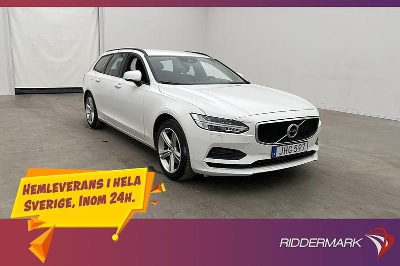 Begagnad Volvo V90 150 HK (110 kW) 2018 Vit Kombi