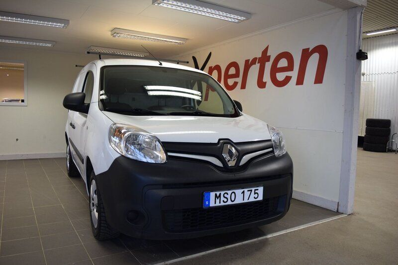 Vit Begagnad 2018 Renault Kangoo Minibuss | 84 900 kr (Bra pris) - Bild 1/4