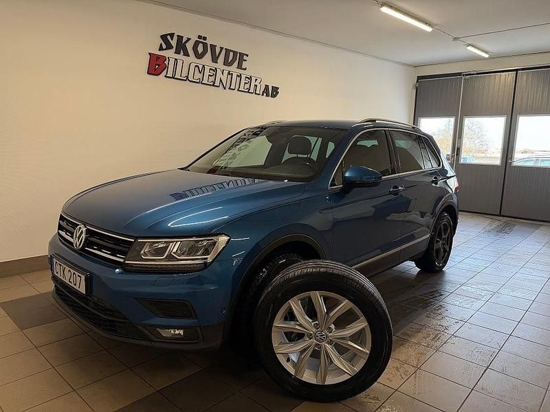 Begagnad VW Tiguan 150 HK (110 kW) 2018 Blå SUV