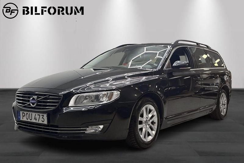 Svart Begagnad 2015 Volvo V70 Momentum Kombi | 129 800 kr (Lite dyr) - Bild 1/4