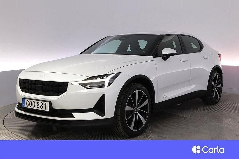 Vit Begagnad 2022 Polestar 2 Standard Range Single Motor Sedan | 309 900 kr (Lite dyr) - Bild 1/4