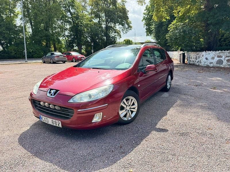 Röd Begagnad 2008 Peugeot 407 Kombi | 22 000 kr (Marknadspris) - Bild 1/4