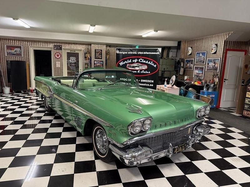 Begagnad Pontiac Bonneville 239 HK (175 kW) 1958 Grönmetallic Sedan