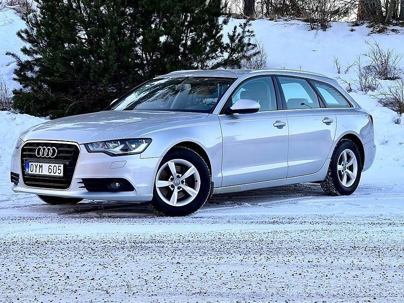 Silver Begagnad 2011 Audi A6 Proline Kombi | 109 900 kr (Marknadspris) - Bild 1/4