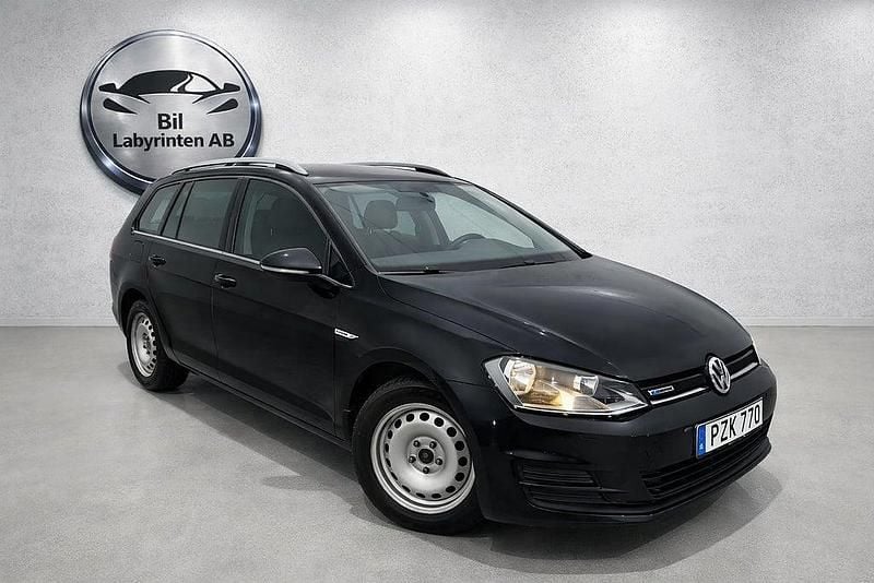 Svart Begagnad 2015 VW Golf VII Kombi | 79 900 kr (Bra pris) - Bild 1/4