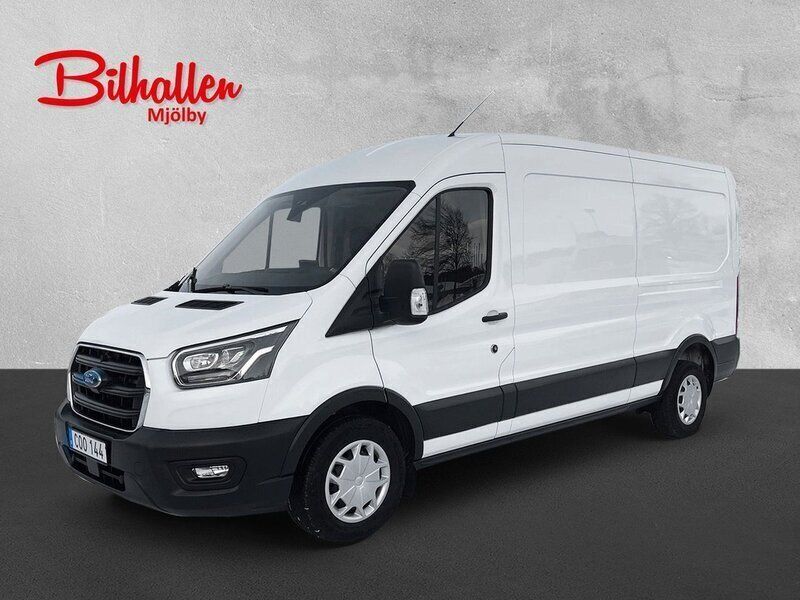 Vit Begagnad 2022 Ford Transit Van | 349 000 kr (Marknadspris) - Bild 1/4