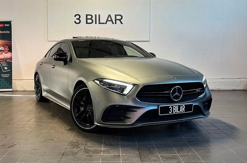 Vit Begagnad 2019 Mercedes CLS53 AMG AMG Sportkupé | 619 900 kr - Bild 1/4