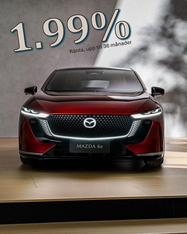 Ny 2025 Mazda 6e Takumi-Line Sedan | 499 500 kr - Bild 1/4