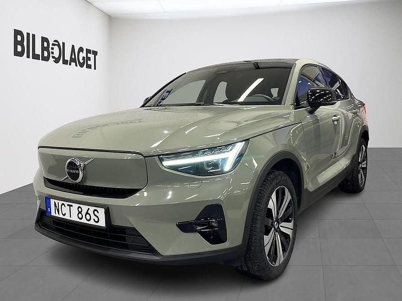 Grön Begagnad 2022 Volvo C40 Plus SUV | 319 800 kr (Bra pris) - Bild 1/4
