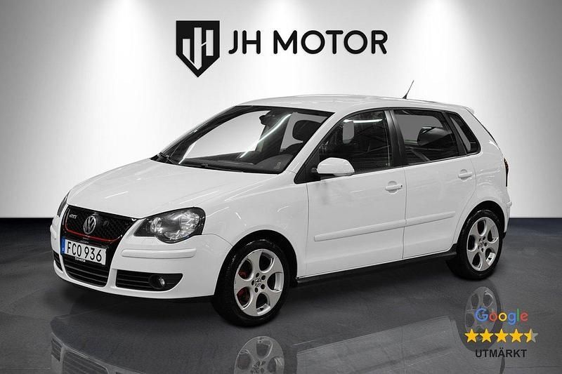 Vit Begagnad 2008 VW Polo GTI Halvkombi | 79 900 kr (Marknadspris) - Bild 1/4