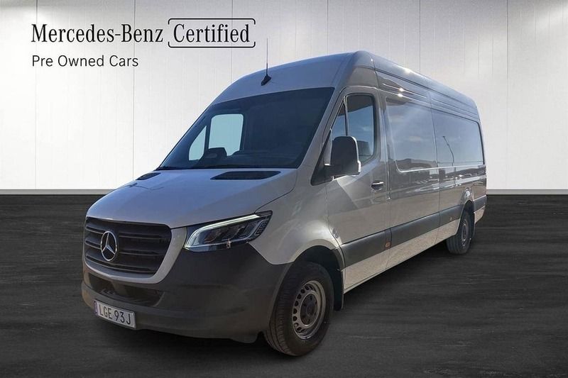 Vit Ny 2025 Mercedes Sprinter Van | 675 654 kr (Marknadspris) - Bild 1/4