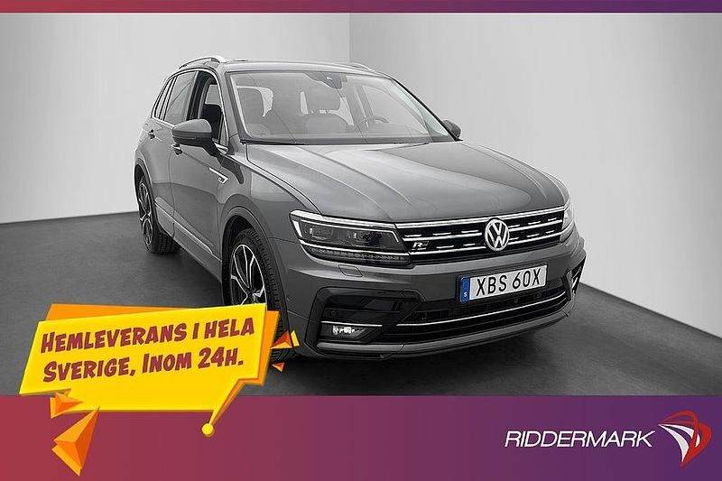 Grå Begagnad 2019 VW Tiguan SUV | 264 900 kr (Lite dyr) - Bild 1/3