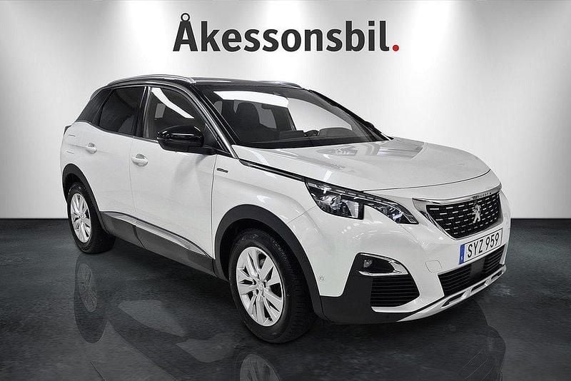 Vit Begagnad 2018 Peugeot 3008 GTi SUV | 199 000 kr (Marknadspris) - Bild 1/4