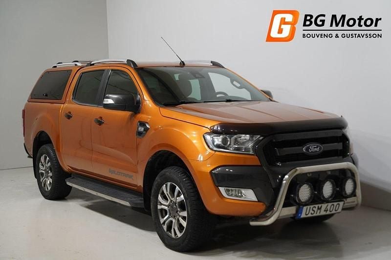Orange Begagnad 2017 Ford Ranger Wildtrack Pickup | 299 700 kr (Dyr) - Bild 1/4