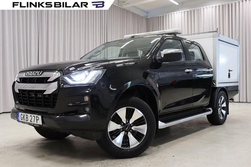 Svart Begagnad 2021 Isuzu D-Max Pickup | 379 900 kr (Superpris) - Bild 1/4
