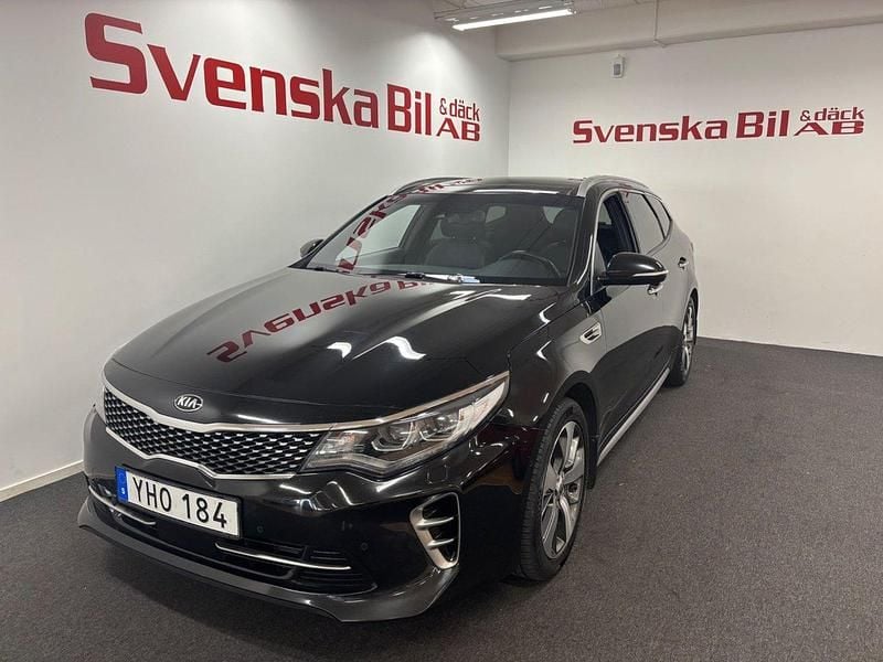 Svart Begagnad 2016 Kia Optima GT-Line Kombi | 119 000 kr (Bra pris) - Bild 1/4
