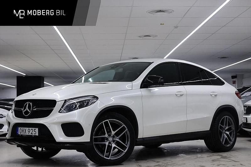 Vit Begagnad 2016 Mercedes GLE350 AMG Sportkupé | 409 900 kr (Marknadspris) - Bild 1/2