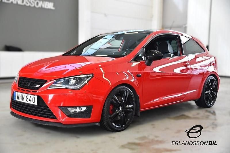 Begagnad Seat Ibiza CUPRA 192 HK (141 kW) 2016 Röd Halvkombi