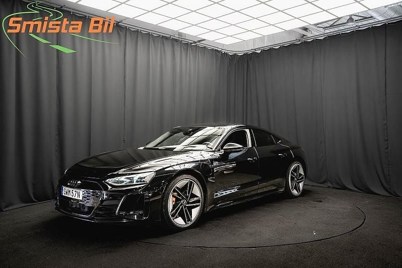 Begagnad Audi e-tron GT quattro Premium 2021 Svart Sedan