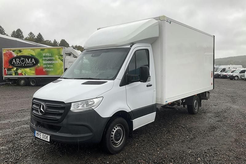 Vit Begagnad 2022 Mercedes Sprinter Van | 340 000 kr (Superpris) - Bild 1/4