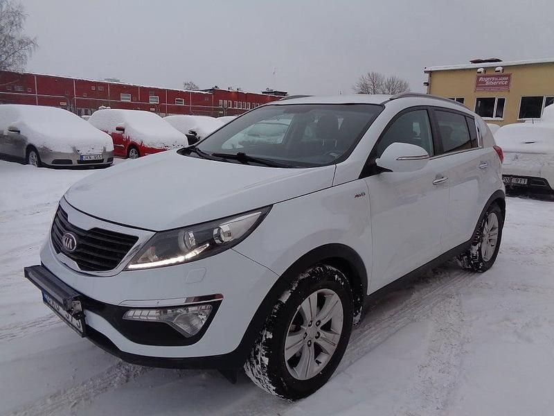 Begagnad Kia Sportage EX 184 HK (135 kW) 2013 Vit SUV
