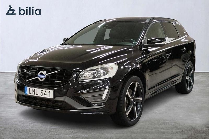 Svart Begagnad 2015 Volvo XC60 Business Edition SUV | 209 000 kr (Marknadspris) - Bild 1/3