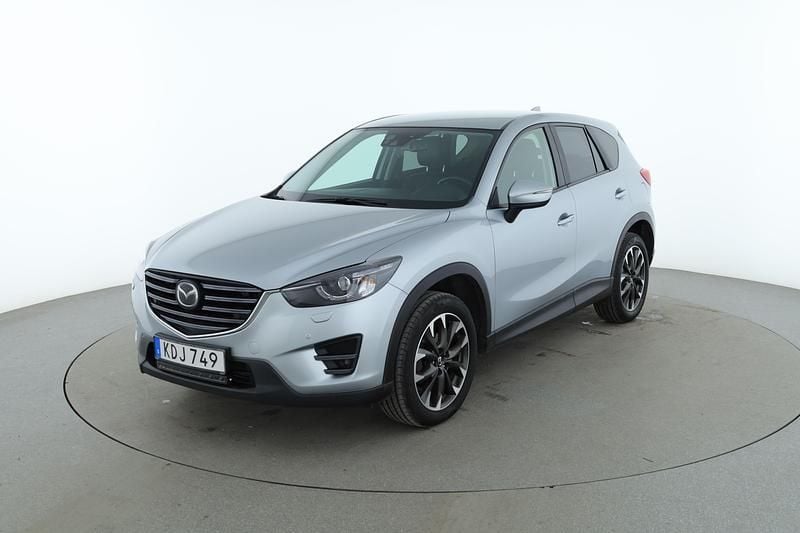 Grå Begagnad 2015 Mazda CX-5 Optimum SUV | 159 000 kr (Marknadspris) - Bild 1/4