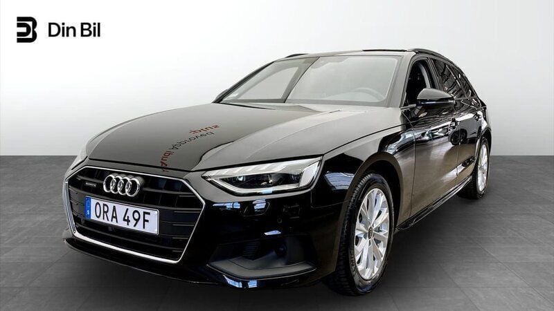 Brilliantsvart Begagnad 2023 Audi A4 Proline Kombi | 399 000 kr (Lite dyr) - Bild 1/4