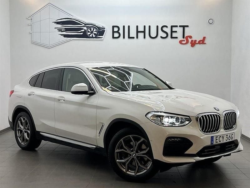 Vit Begagnad 2019 BMW X4 SUV | 398 500 kr (Marknadspris) - Bild 1/4