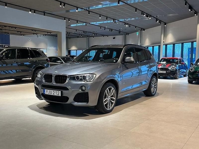 Begagnad BMW X3 M Sport 190 HK (139 kW) 2016 Grå SUV