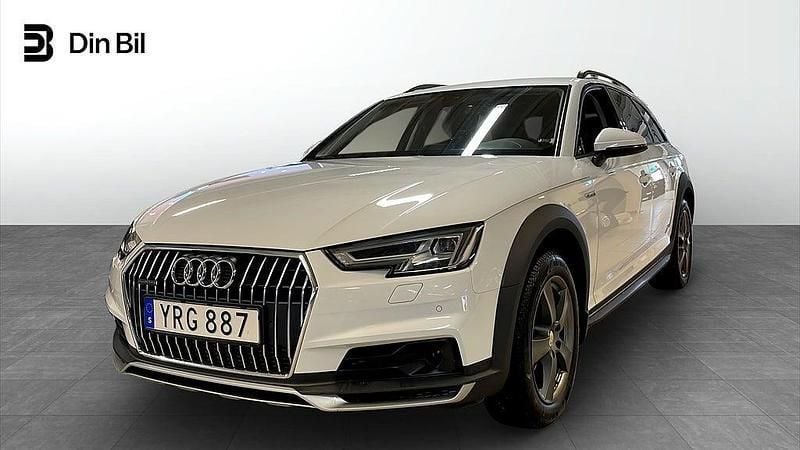 Glaciärvit metallic Begagnad 2018 Audi A4 Allroad Comfort Kombi | 294 900 kr (Marknadspris) - Bild 1/4