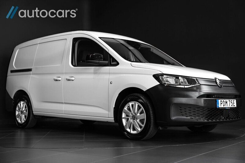Vit Begagnad 2022 VW Caddy Maxi Minibuss | 328 750 kr - Bild 1/4
