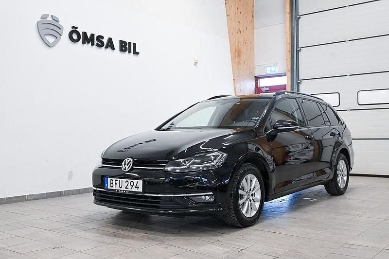 Begagnad VW Golf VII 116 HK (85 kW) 2018 Svart Kombi