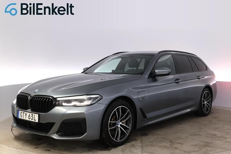 Begagnad BMW 530e M Sport 184 HK (135 kW) 2022 Blå Kombi