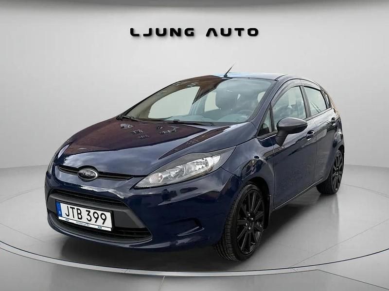 Blå Begagnad 2009 Ford Fiesta Trend Halvkombi | 44 900 kr (Marknadspris) - Bild 1/4