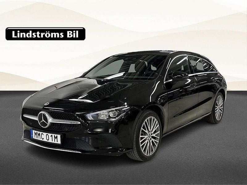 Svart Begagnad 2022 Mercedes CLA250e Shooting Brake Kombi | 329 900 kr (Bra pris) - Bild 1/3