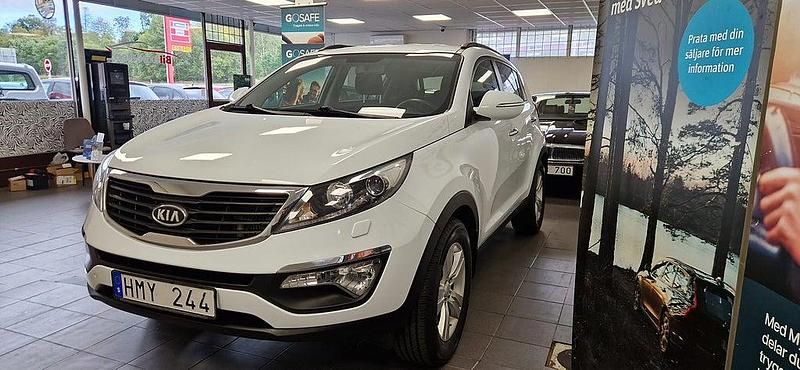 Begagnad Kia Sportage EX 116 HK (85 kW) 2011 Vit SUV