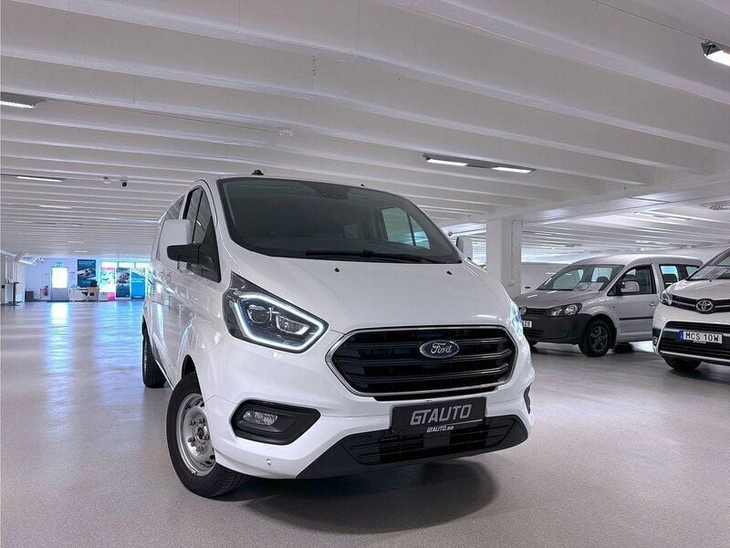 Vit Begagnad 2020 Ford Transit Custom Van | 299 900 kr - Bild 1/3
