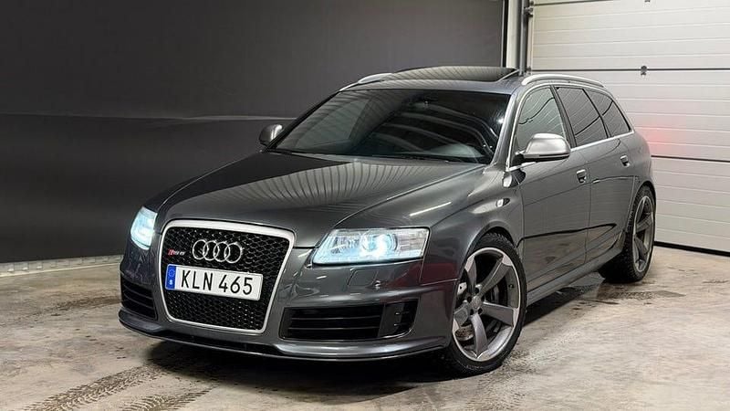 Begagnad Audi RS6 579 HK (425 kW) 2008 Mörkgrå Kombi