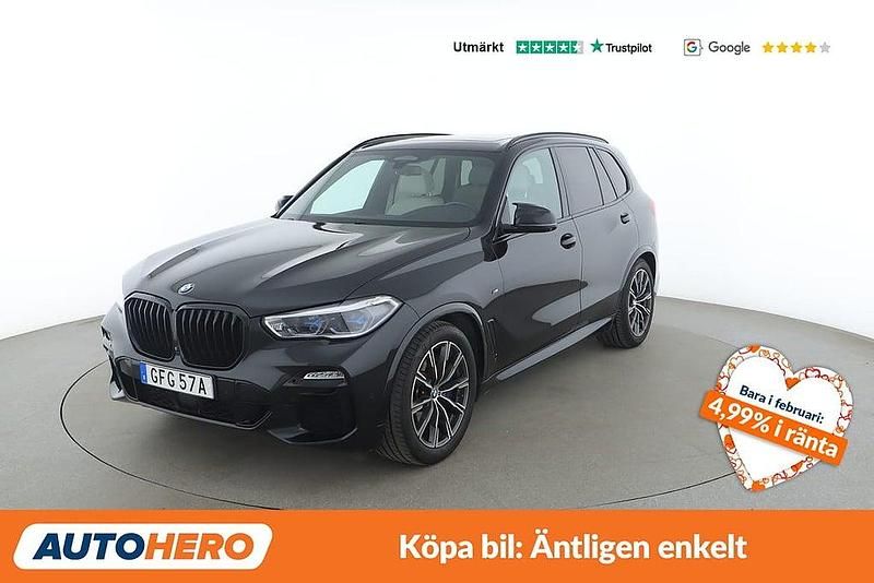 Svart Begagnad 2019 BMW X5 M Sport SUV | 488 000 kr (Bra pris) - Bild 1/4