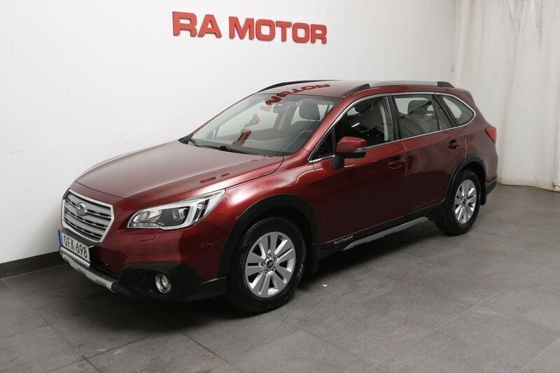 Ljusröd Begagnad 2016 Subaru Outback SUV | 169 800 kr (Marknadspris) - Bild 1/3