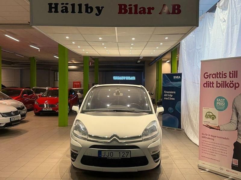 Begagnad Citroën C4 Picasso 112 HK (82 kW) 2013 Vit Minibuss