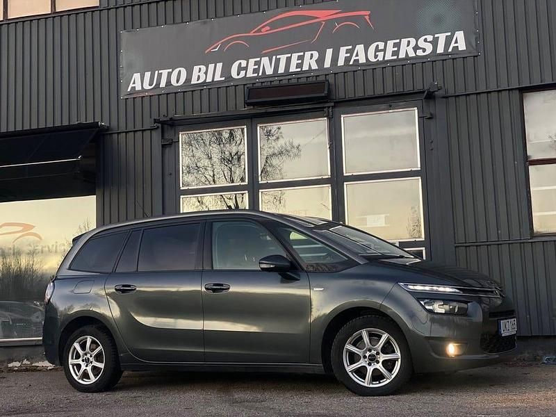 Grå Begagnad 2014 Citroën Grand C4 Picasso Minibuss | 89 900 kr (Marknadspris) - Bild 1/4