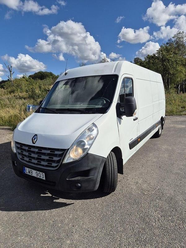 Vit Begagnad 2011 Renault Master Van | 93 000 kr (Marknadspris) - Bild 1/4